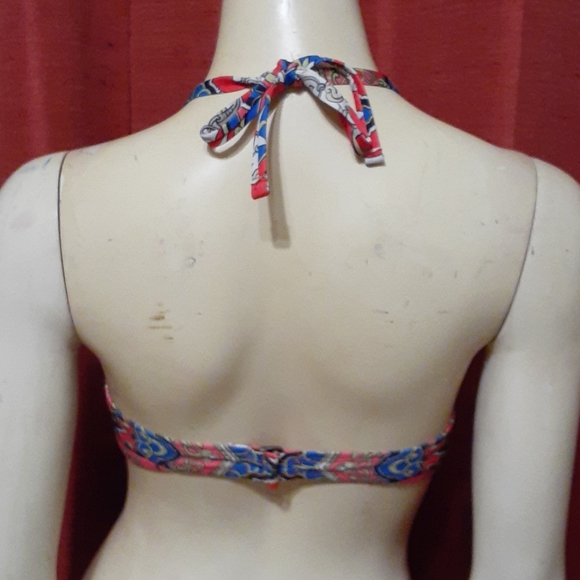 LUCKY BRAND Padded Underwire Bikini Top size M - Picture 2 of 7